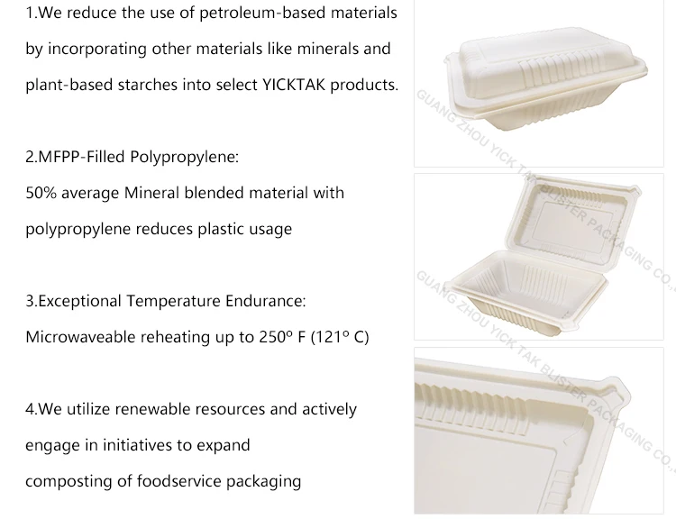 Genuine Basket Fruit Pet Food Grade Container Takeaway Disposable Plastic Clamshell