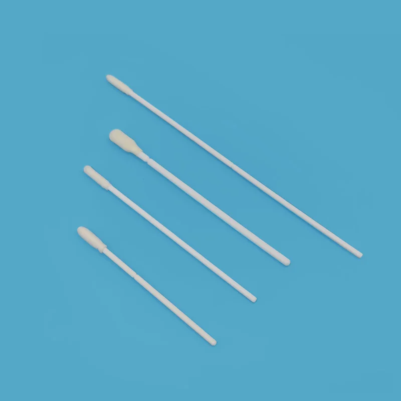 Foam Nasal Nasopharyngeal Swab Stick Sponge Oral Throat Transportation Swabs Sampling Specimen Collection Swab Kit