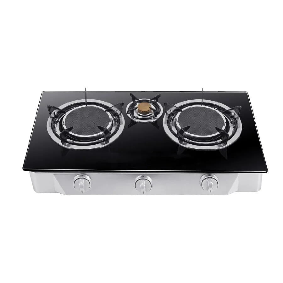 household embedded Cooking Gas Burner Table Gas Cooker Cooking Tops Double Burner Stoves