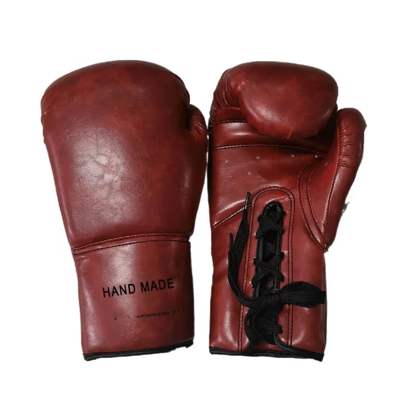 leather boxing gloves with minted logo and various designs 10oz 12oz 14oz 16oz