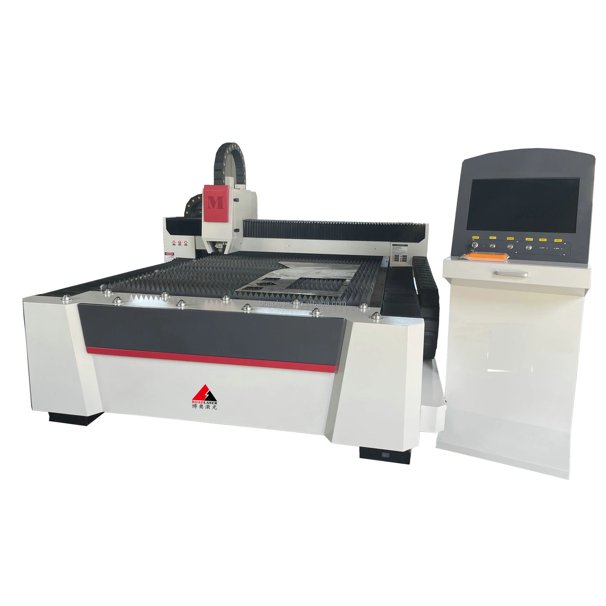 Large laser metal cutting machine Fiber laser 1500w 2000w cutting size 3000*1500mm