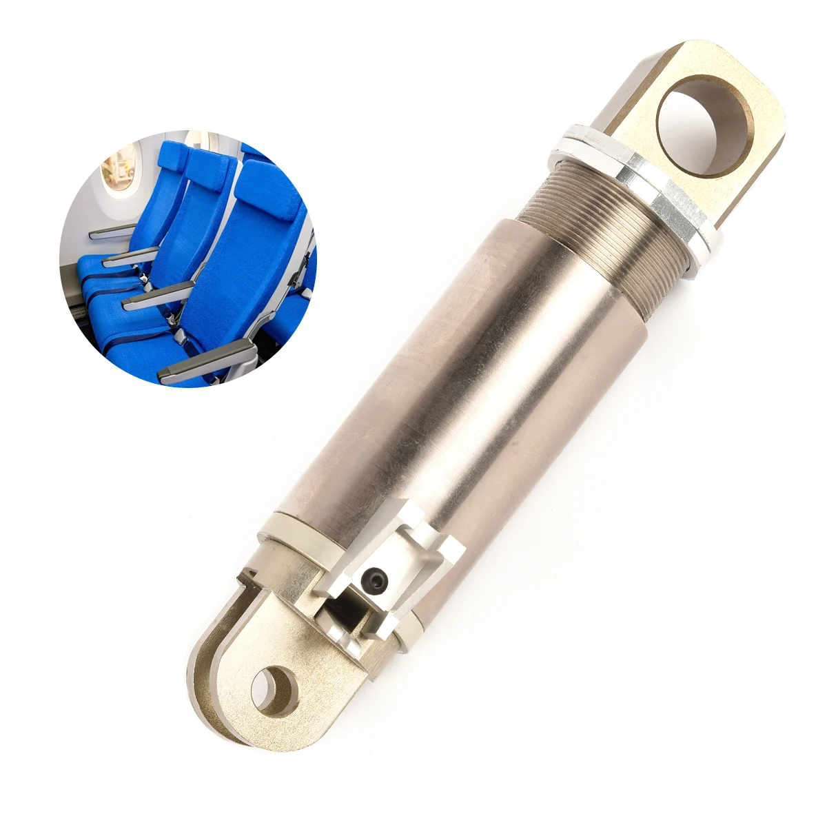 Lockable adjustable gas spring gas strut lift for aircraft seat plane seat sofa aviation parts