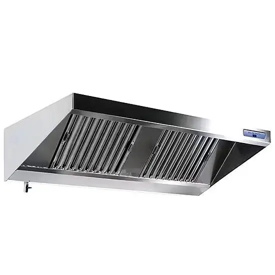 Professional Durable kitchen wall mounted filter range hoods for Purify oil fume