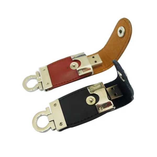 Usb-флеш-накопитель в кожаном чехле, 2/4/8/16 ГБ