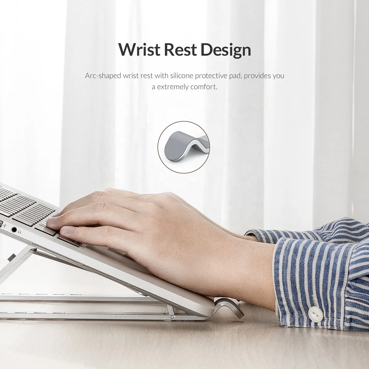 Aluminium Alloy Mini Flexible Portable Adjustable Holder Angel Height Ergonomic Personal PC Laptop Tablet Stand PFB Series