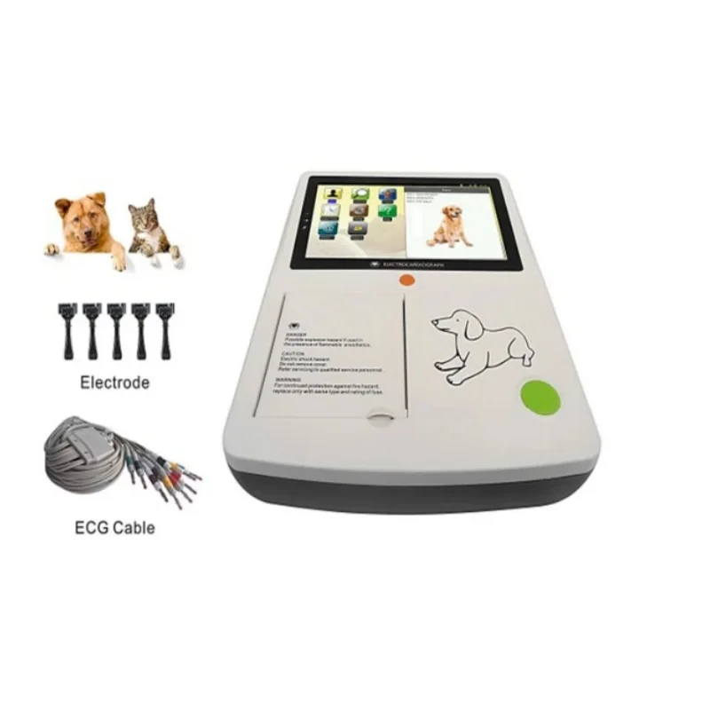 Высококачественный ветеринарный электрокардиограмма прибор 3-канальный ЭКГ цена для животных