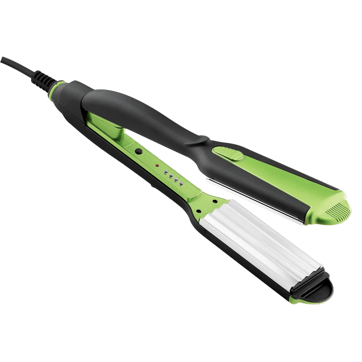 New Product Private Label LED Digital Display Curler Gold Titanium Plate 2 in 1 Hair Straightener