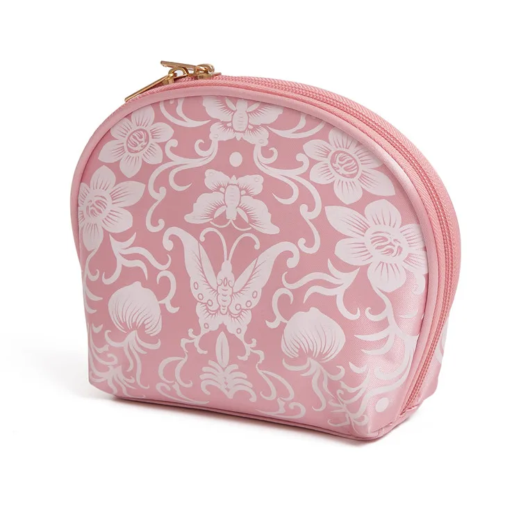 Косметичка карамельного цвета, футляр для косметики, чехол для туалетных принадлежностей, свадебный подарок