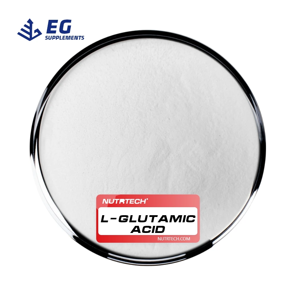 L-Glutamic Acid Cas 56-86-0 Food Additive Glutamic Acidum L-Glutamic Acid  With  High Quality