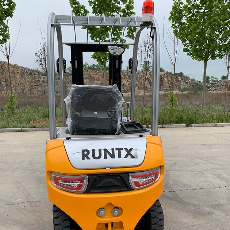 Runtx brand2.5 ton четырехколесный сбалансированный Электрический вилочный погрузчик