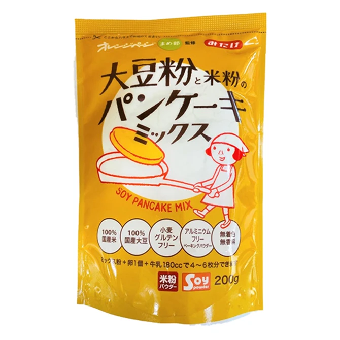
Japanese wholesale soybean pancake flour mix not contain wheat flour 
