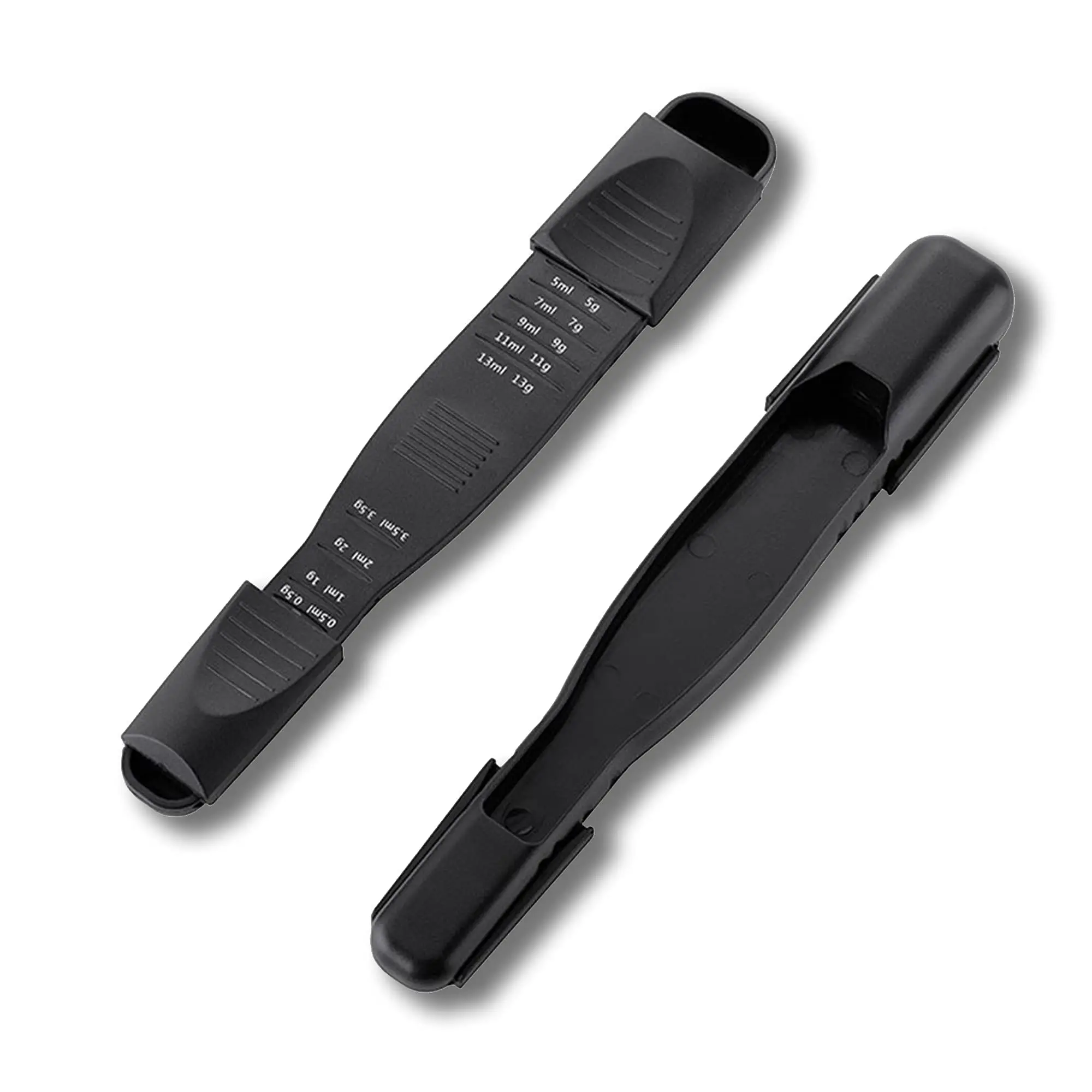 Besafe Dual Sided Ingredients Powder Spices Adjustable Metering Spoon Leveler Scale Adjustable Measuring Spoon Tool for Baking