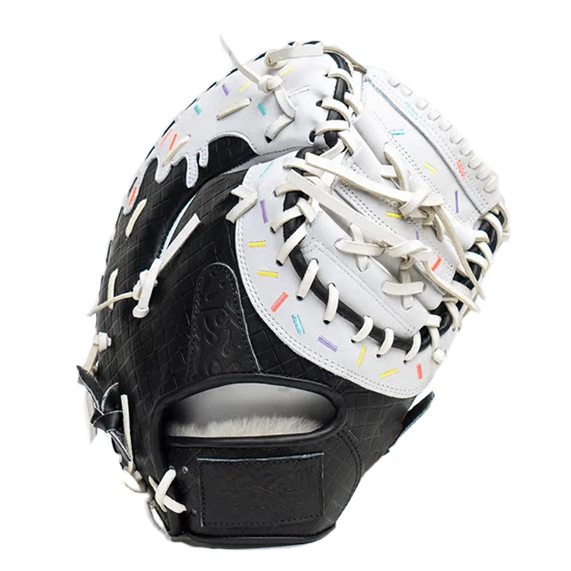 New innovation custom 12.75 inch icecream style kip leather baseball glove first base baseball glove lefty