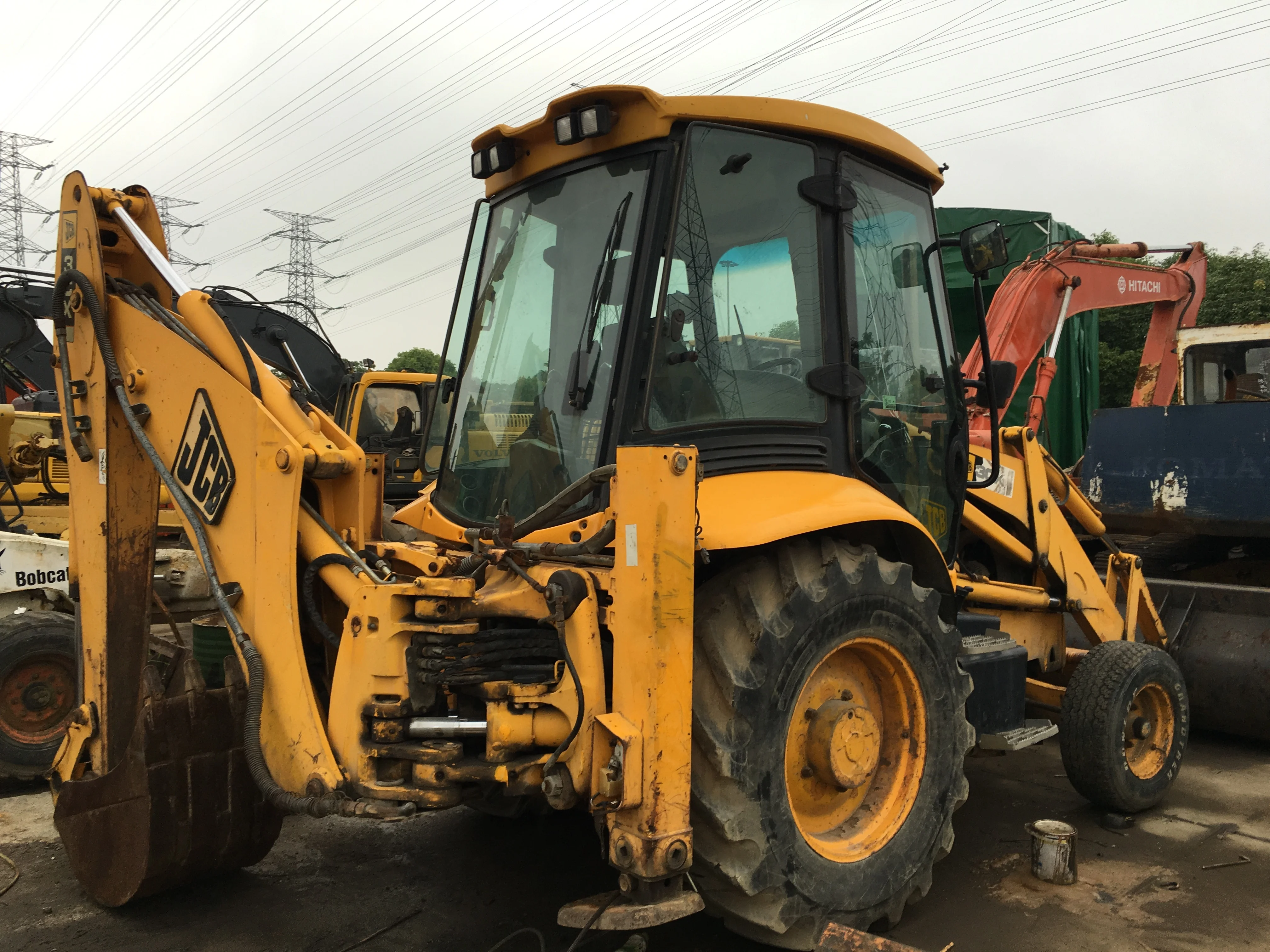 Used JCB 3CX backhoe loader used 3cx jcb 3cx/4cx with spare parts/jcb backhoe loader