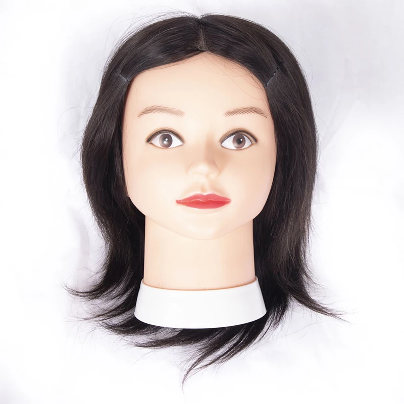 High-quality training head salons learn to use mannequin heads to train doll heads