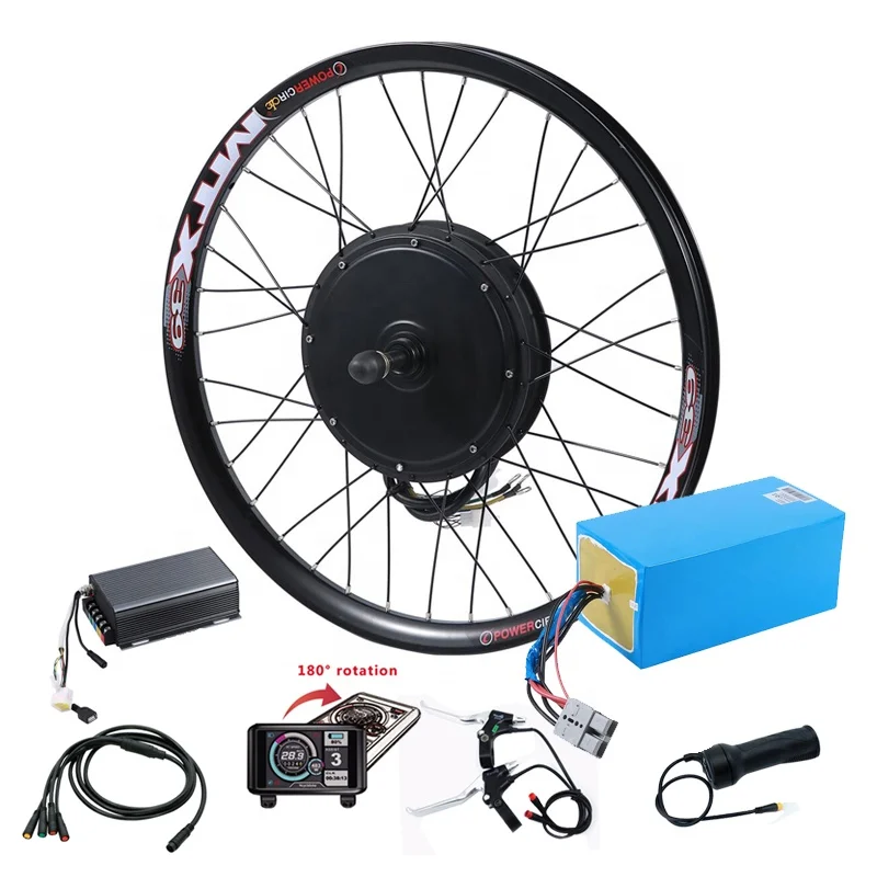 High power qs273 motor electric bike kits 3000w 5000w 8000w electric bike bicycle conversion kit for sale