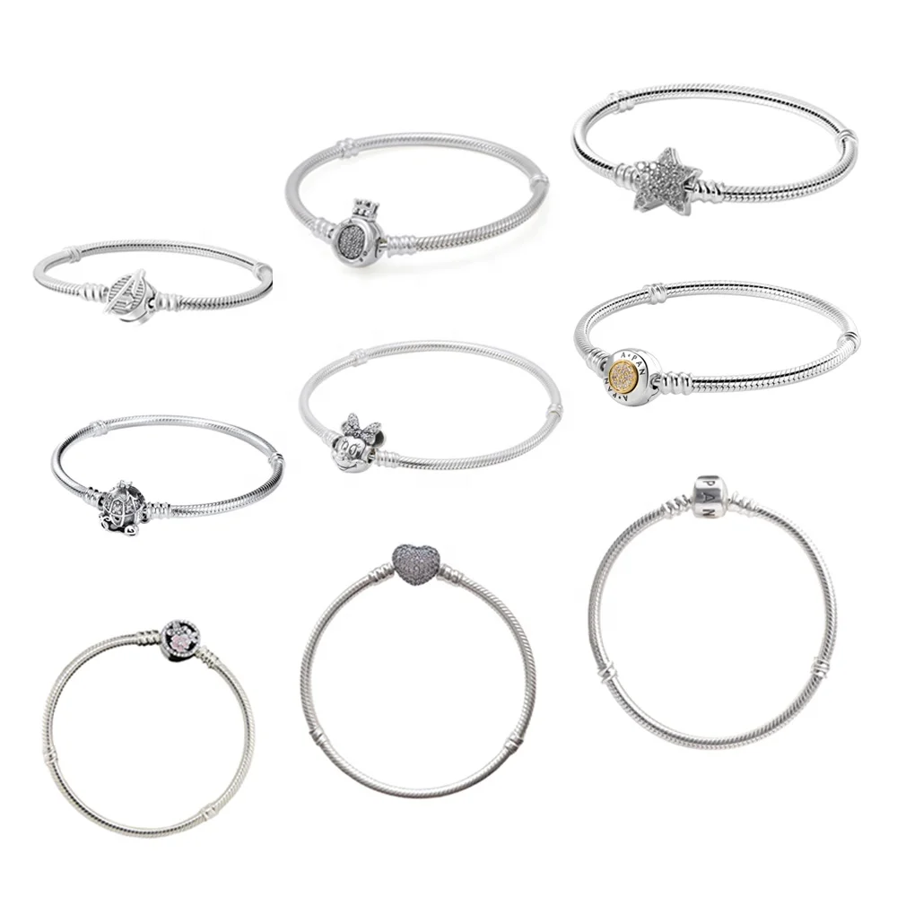 Женский браслет-цепочка с оригинальным логотипом