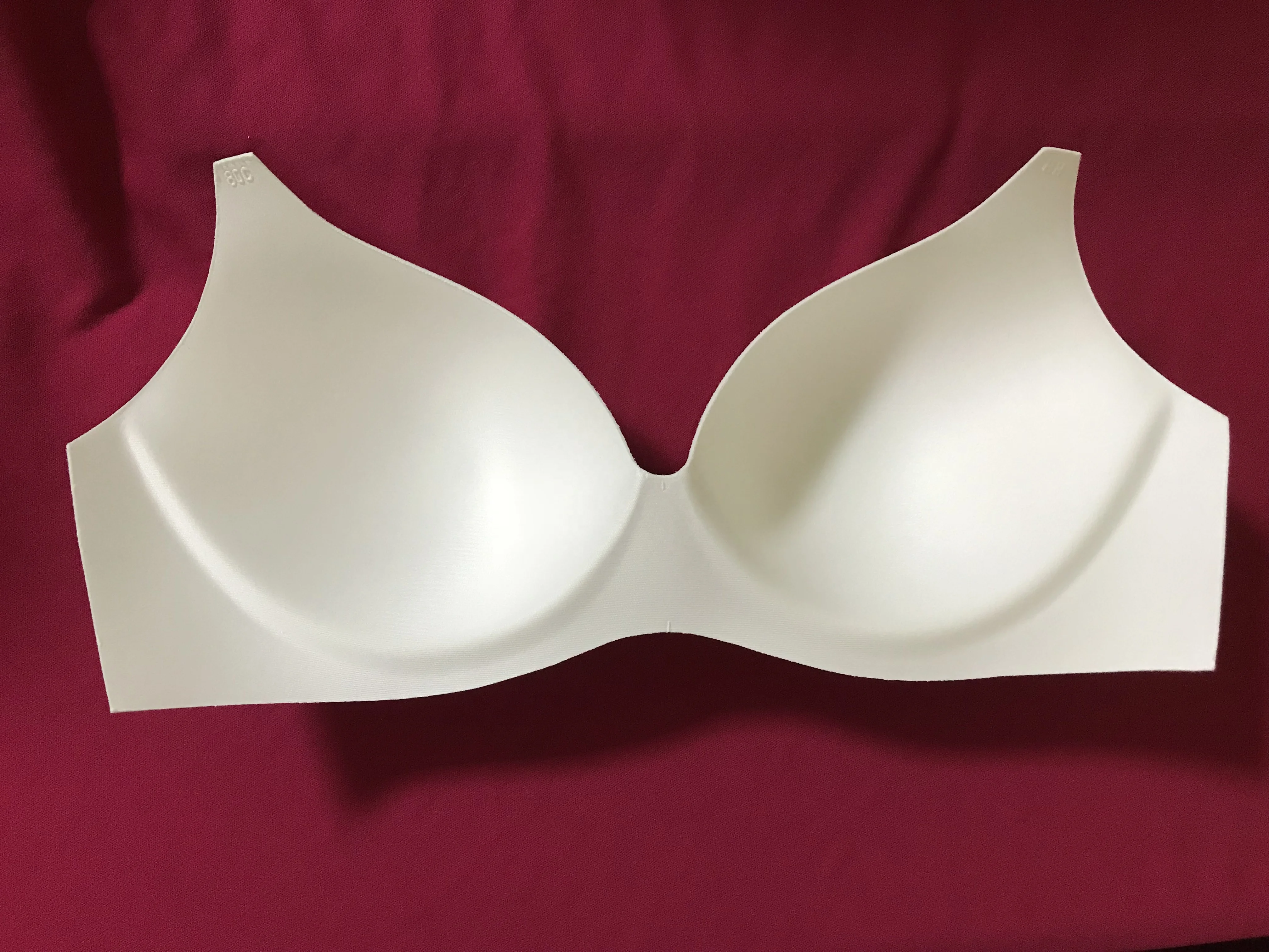 HJ-662656 ONE PIECE FOAM BRA CUPS FOR SWIMWEAR OR SPORTS BRA