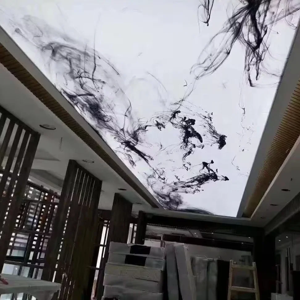 ZHIHAI high quality fast production new designs offer latest pop pvc ceiling designs