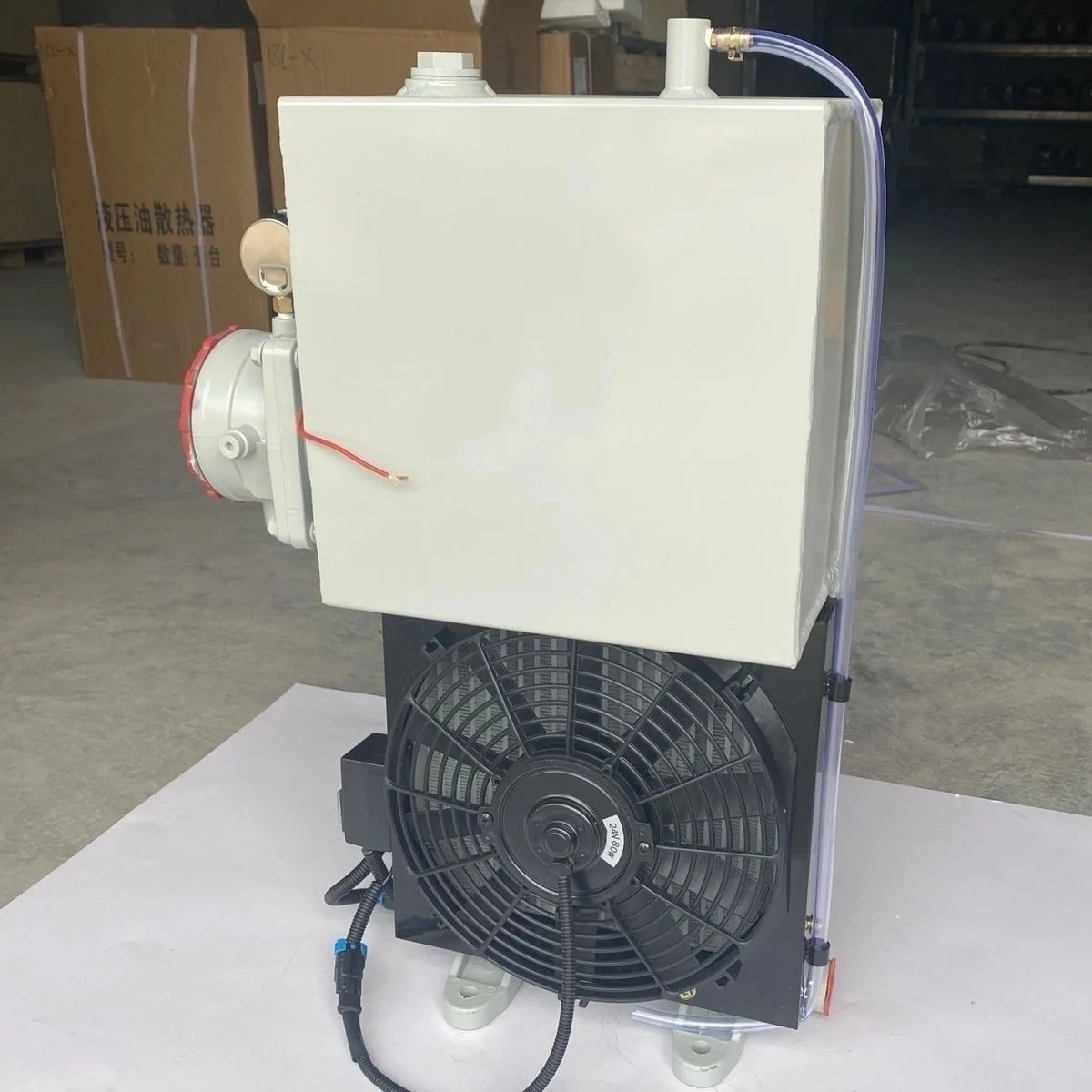 18L Hydraulic Oil Cooler Cement Mixer Radiator for Concrete Mixer Truck