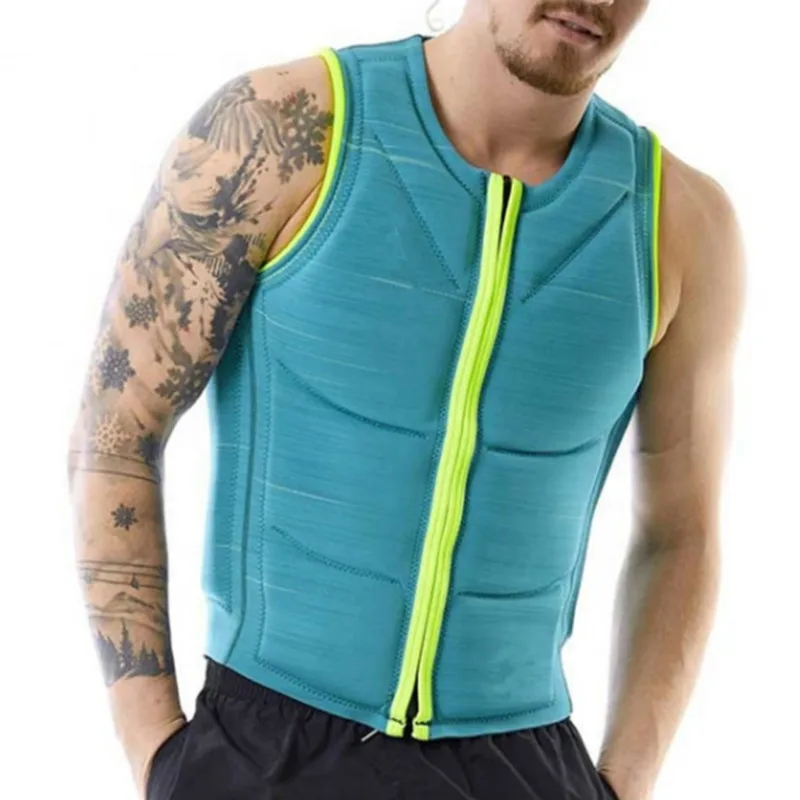 Surfing Kayak Life Jacket Vest Adult Water Skiing Sailing Men Snorkeling Neoprene Life vests For Men