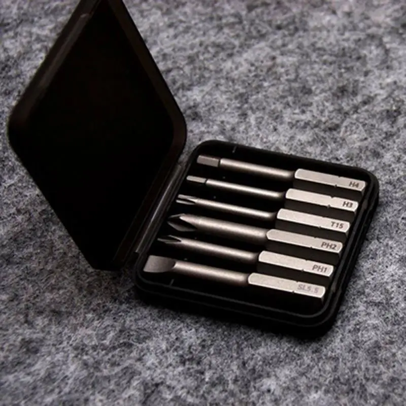Xiaomi Youpin Electric Manual Screwdriver 1500mAh Rechargeable Integrated Screw Driver W/6 S2 Electric Screw Bits Set