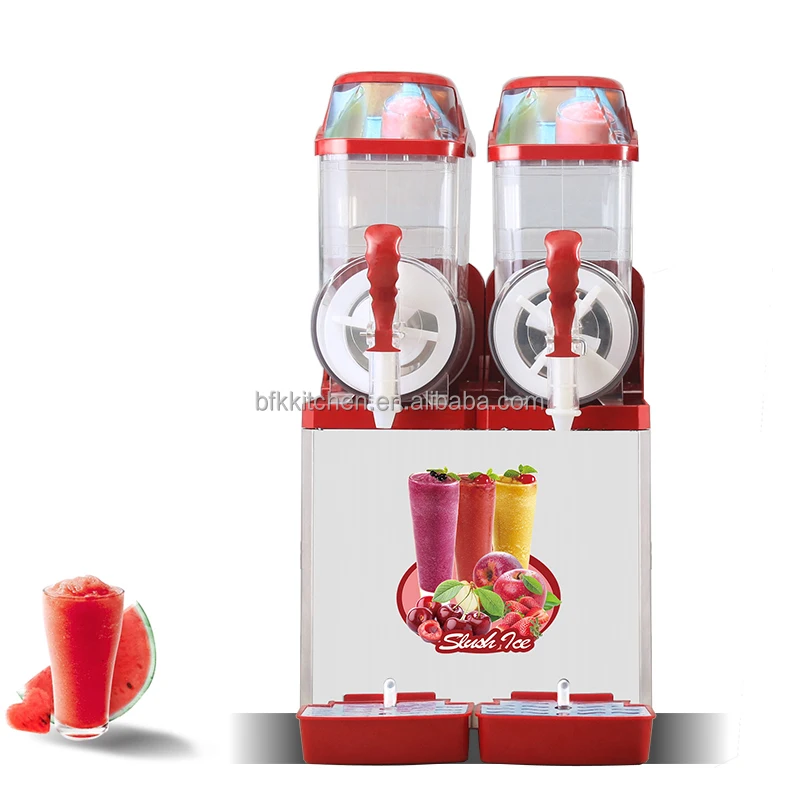 Hot Sale Commercial Double Tank Large Capacity Slush Machine with good price