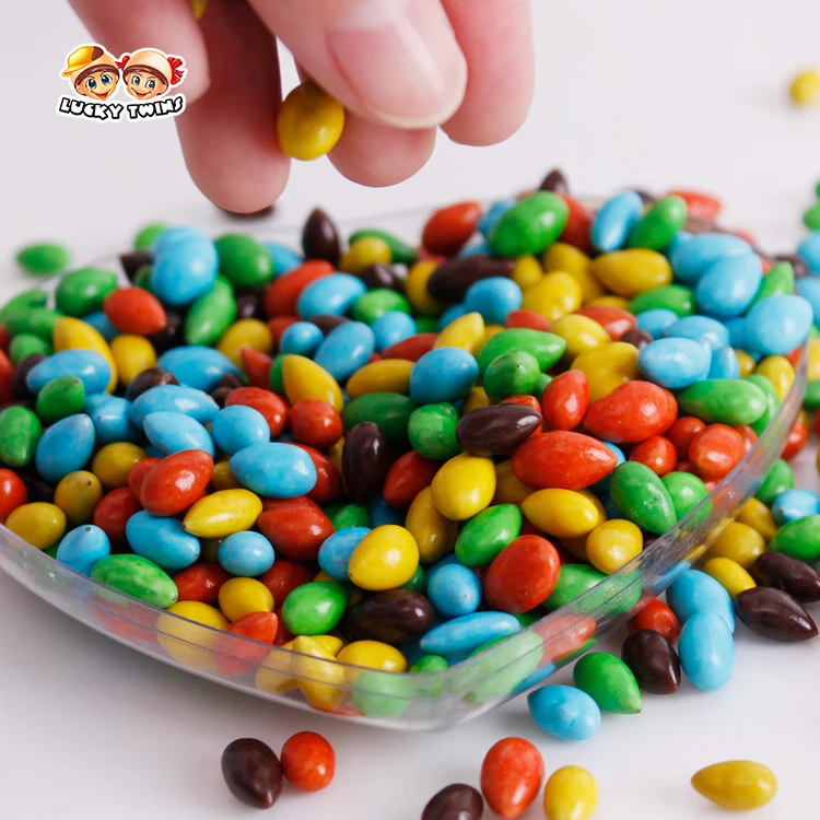 Оптовая продажа, конфеты, импортные цветные шоколадные бобы и мини-шоколад, конфеты оптом