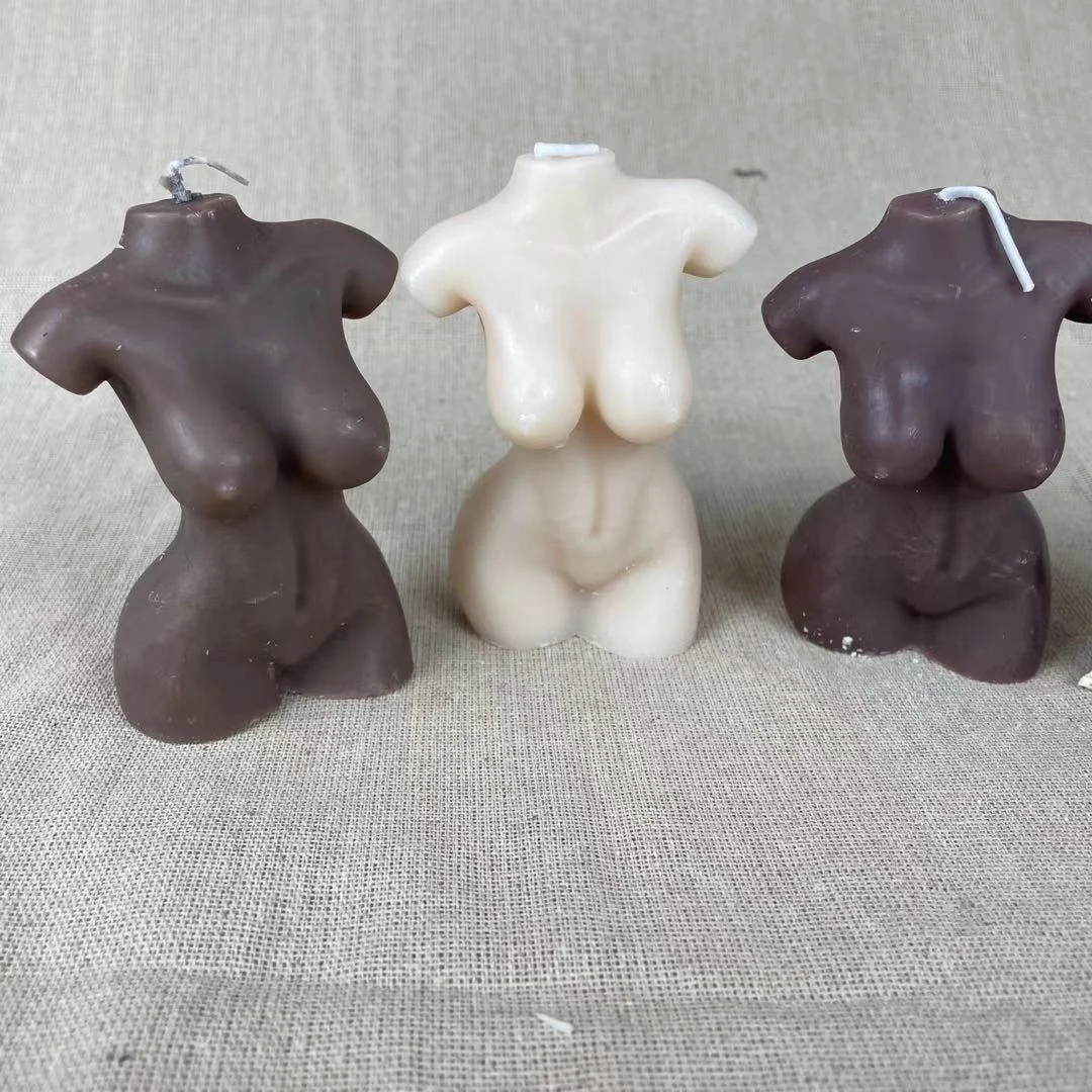 
LIGHTING LOVER modeling art women human torso female sexy body candle 