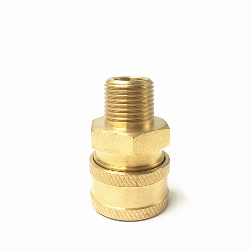 High pressure hose 1/4' male thread quick connect coupler
