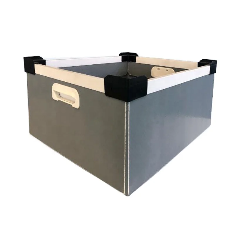 PP Corrugated wholesale  Turnover  Packing Box   Honeycomb Container  PP Plastic storage Box