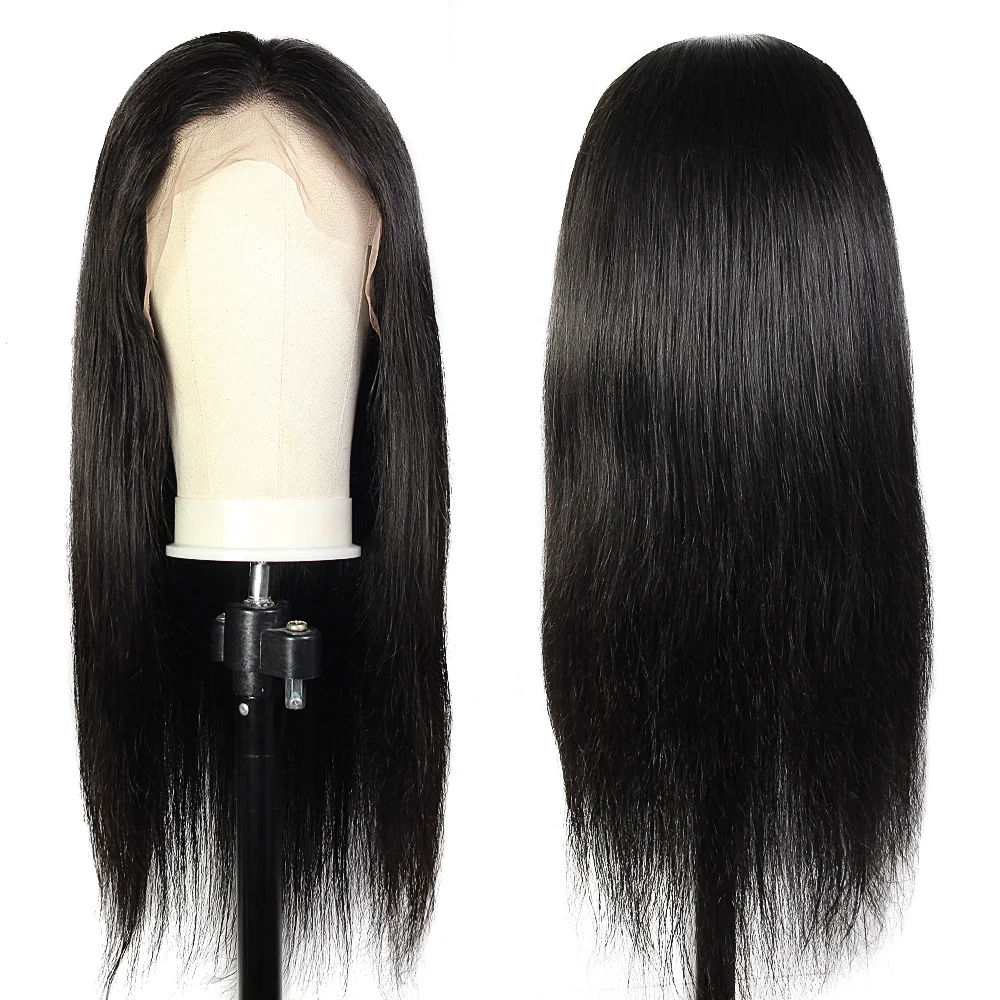 Perruque 100 raw virgin straight water deep wave frontal wig brazilian 42 38 36 34 32 30 40 inch lace front long human hair wigs