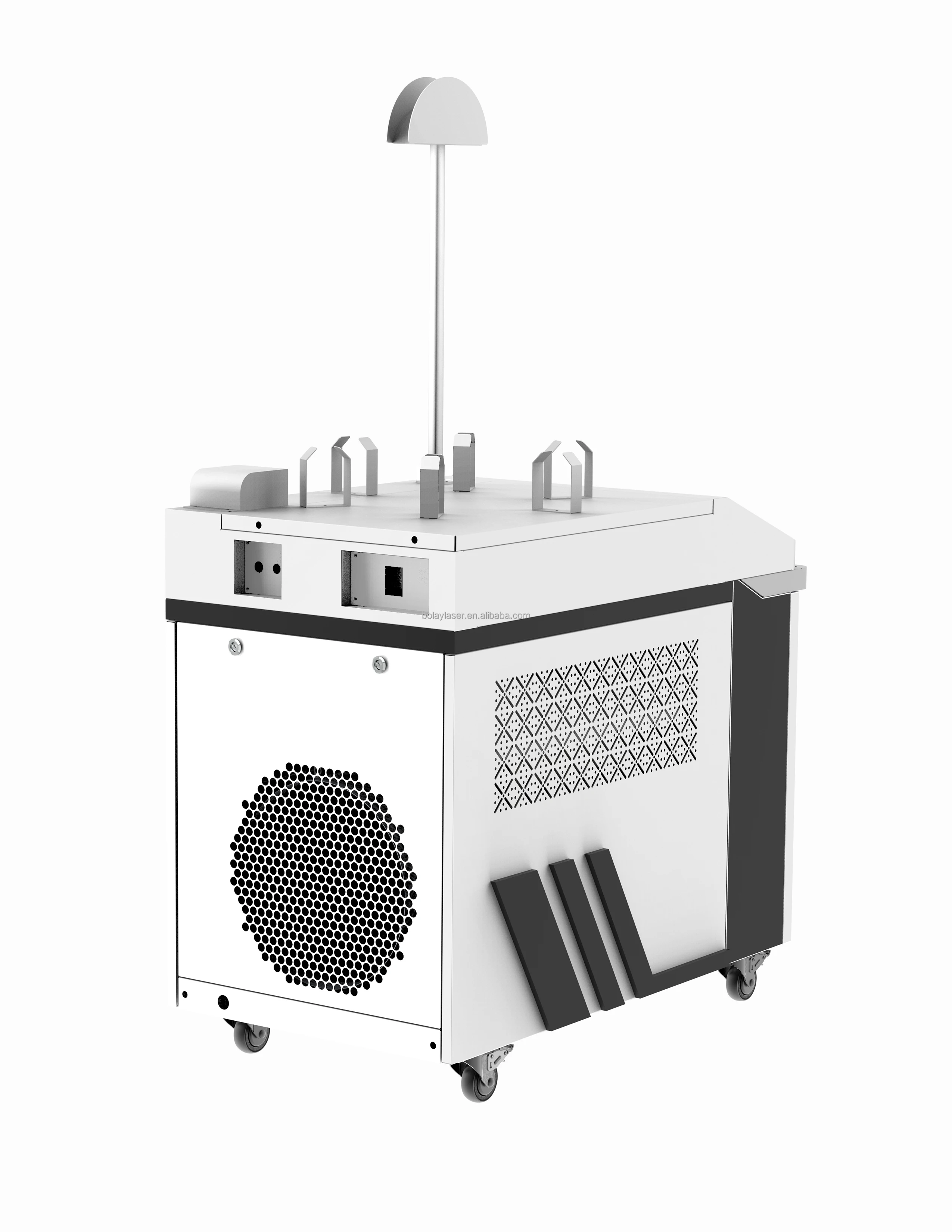 Automatic fiber laser welding machine can be used for car battery electronics mobile phone computer hardware