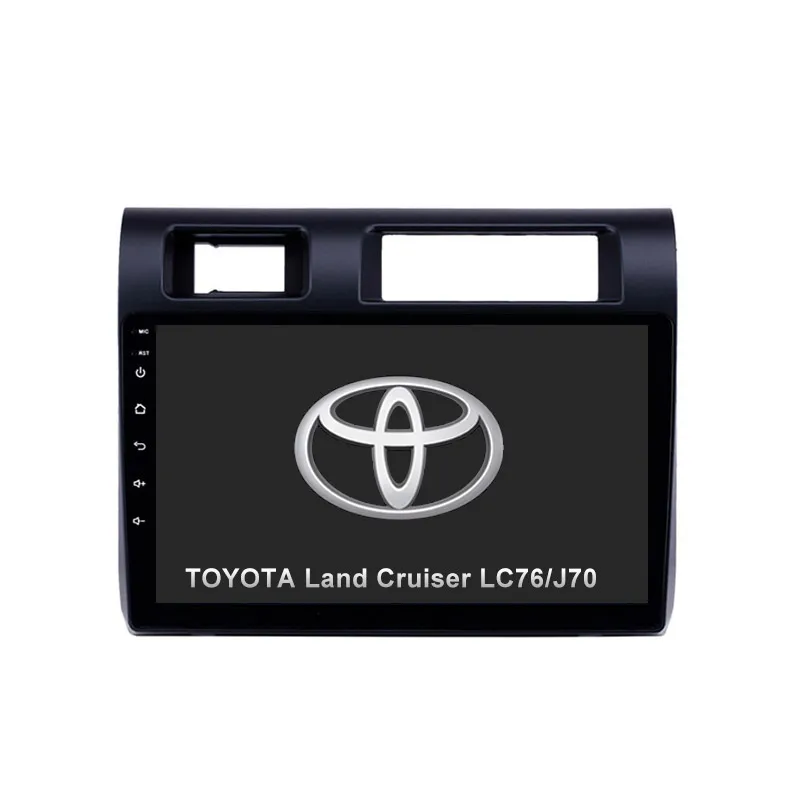 OEM/ODM 8 ядер Android Wifi GPS навигация автомобиля DSP видео Радио DVD плеер для Toyota Land Cruiser LC76 J70