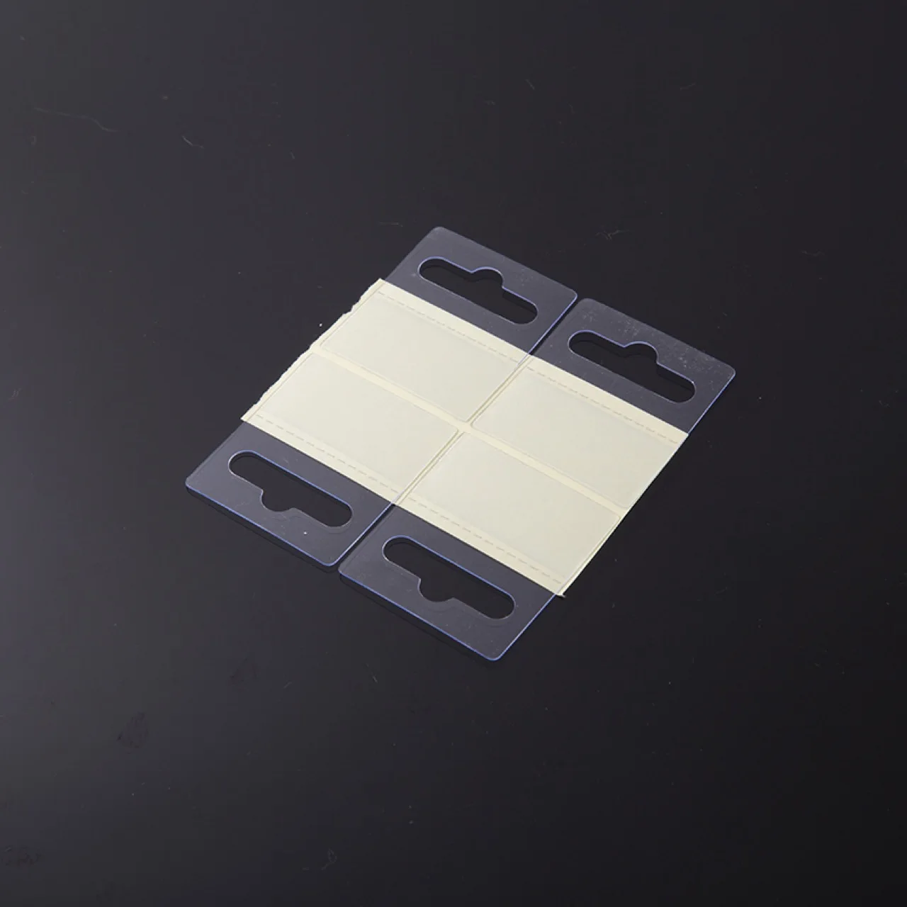 Прозрачные липкие Висячие вкладыши с крючком в европейском стиле размером 60x45 мм прочным клеем