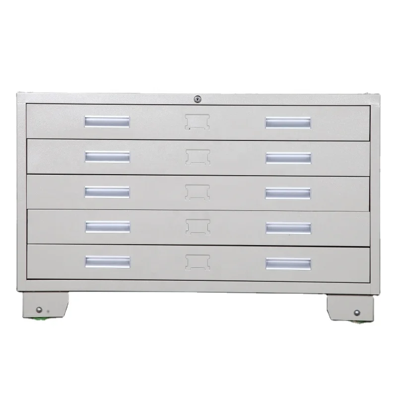 Map Drawer A0 Filing Cabinet Metal Stylish Model Lemari arsip Cabinet Wholesale Prices Office Using Furniture