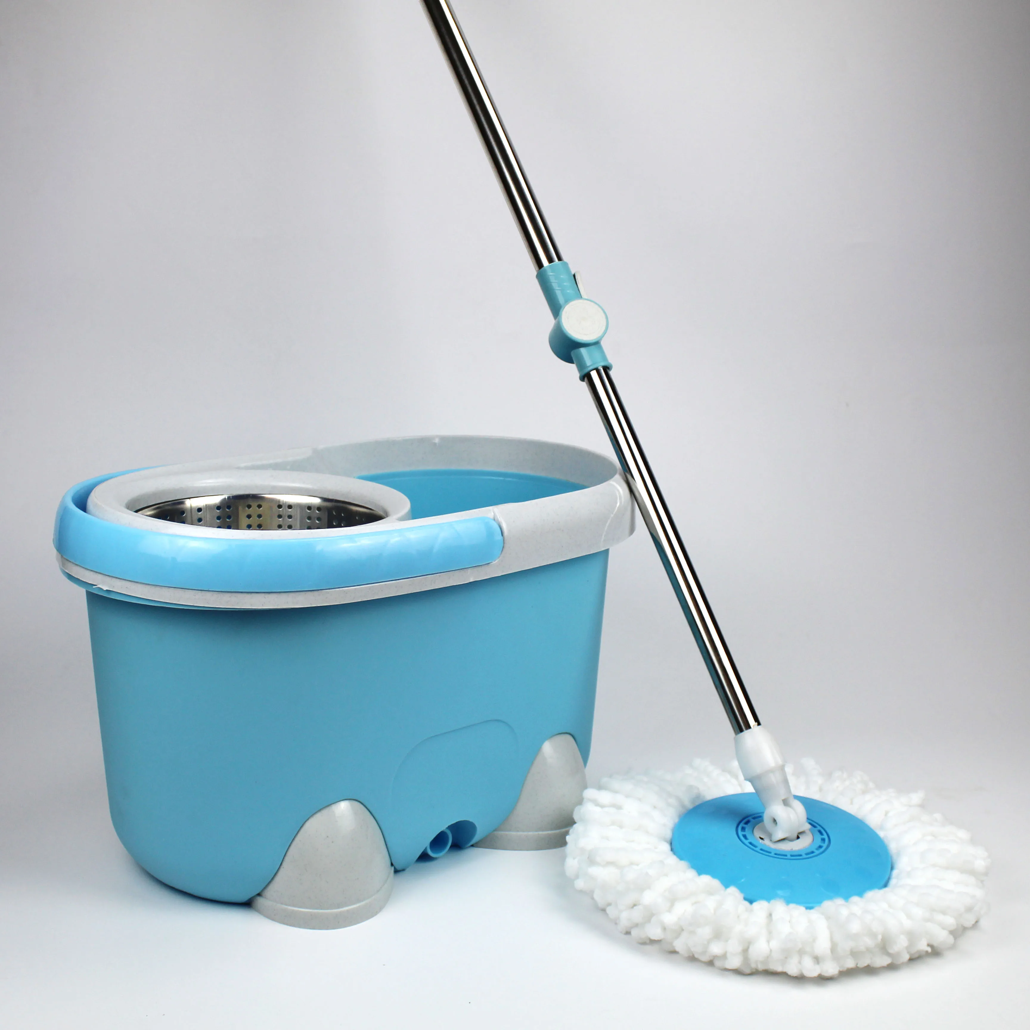 High Quality Floor Cleaning Mop and Bucket System Microfiber 360 Magic Spin Mop Supplier
