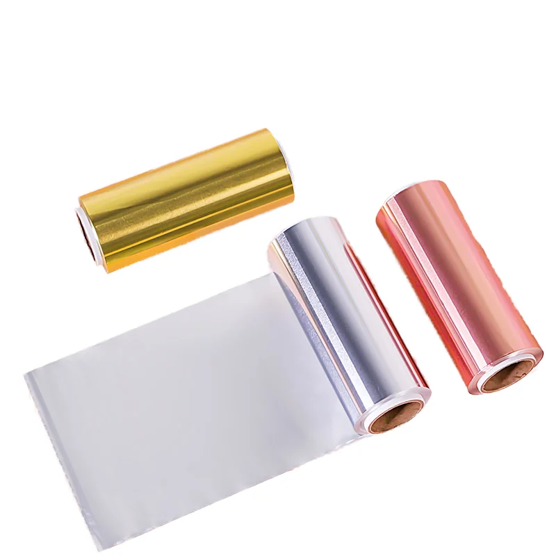 Printed Silver Aluminum Foil Pop-Up Dispens Hair Coloring Sheet Barber Shop Hair Perming Dyeing Foil Styling Tool Accessory