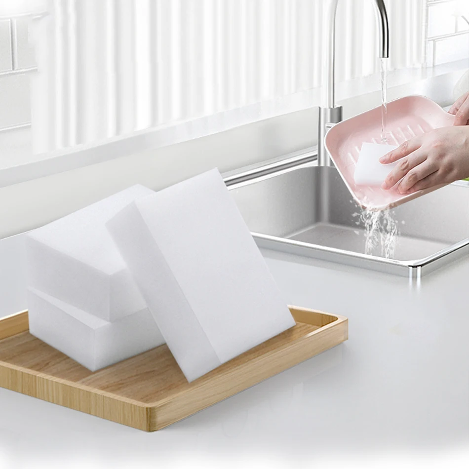 Topeco Mr. Magic Clean Cleaning Wipes Eraser Nano Sponge Filter For Aquarium High Density Original Melamine Sponge