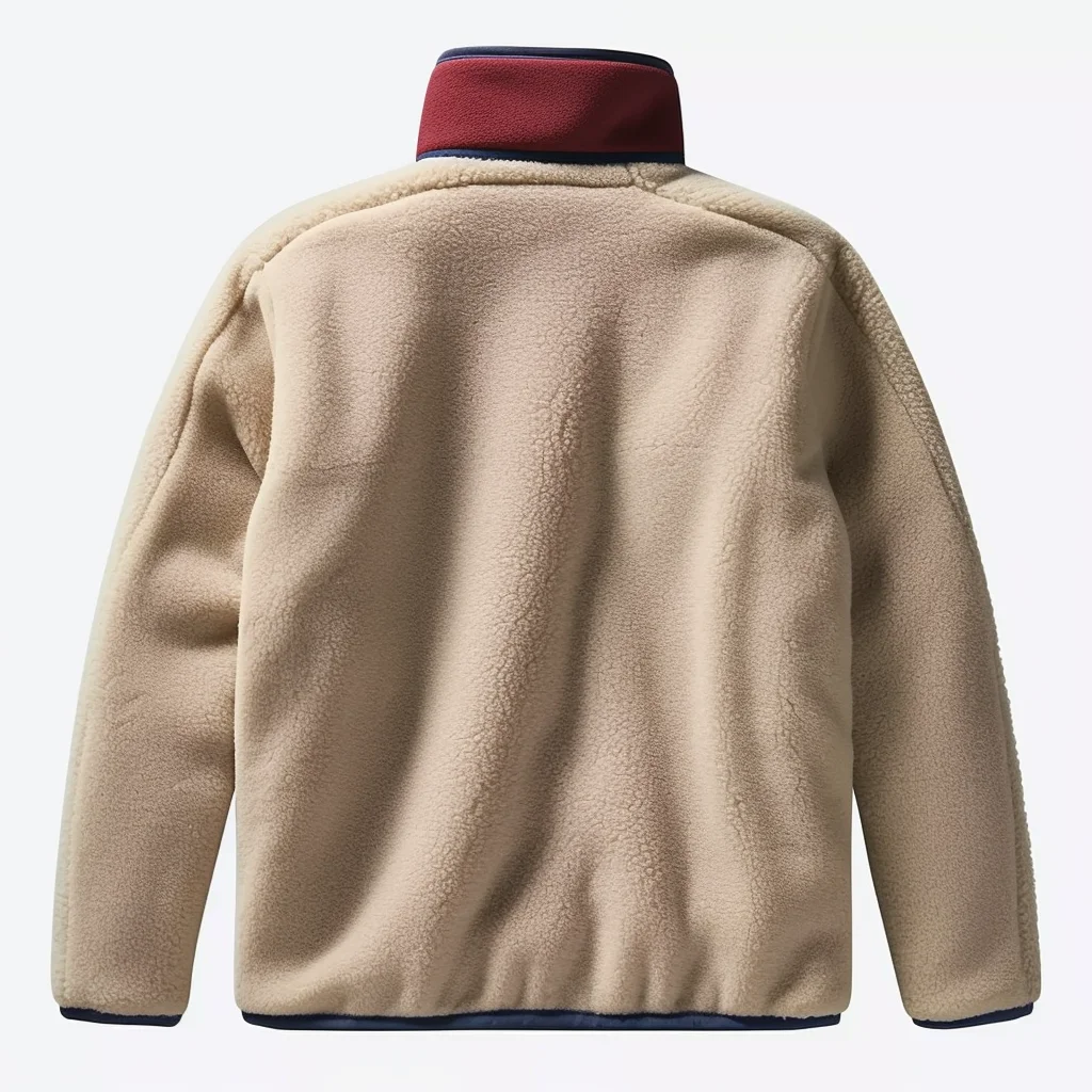 custom design Winter Sherpa zip Jackets Active Gym Clothes Half Zip Fleece Warm Oversize Fit outdoor Jacket