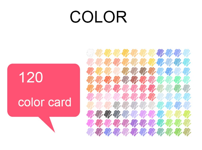 
Amazon selling high quality 120 color drawing pencil set, artist sketch pencil set 