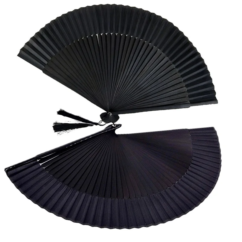 Personalized Flower Designs Woman Dancing Fans Bamboo Fan Silk Hand Fan