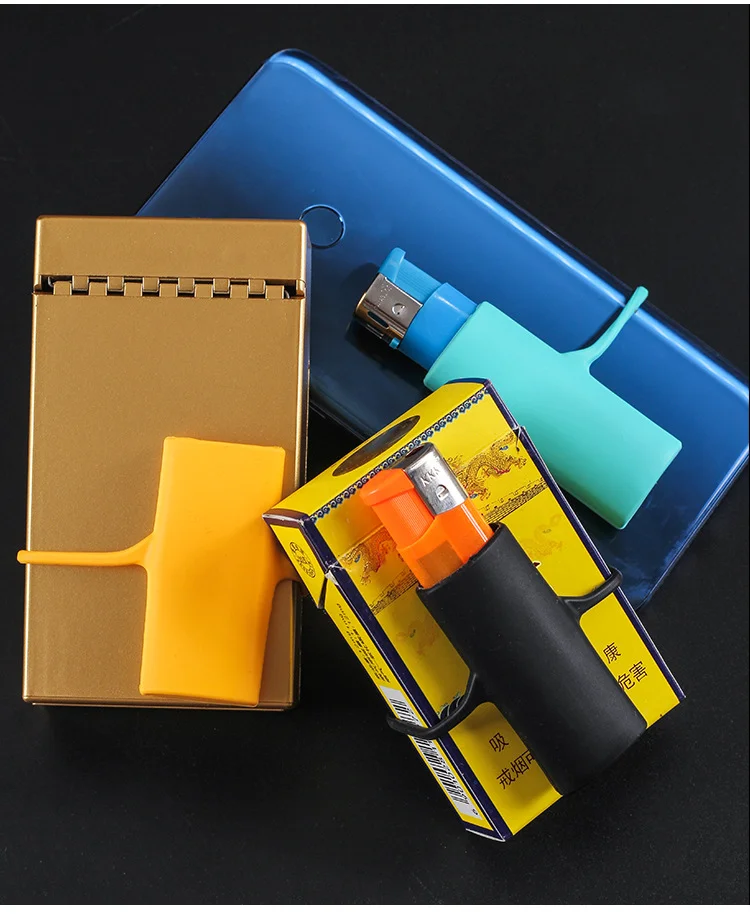 Promotion Item Portable Lighter Sleeve Silicone Lighter Cover