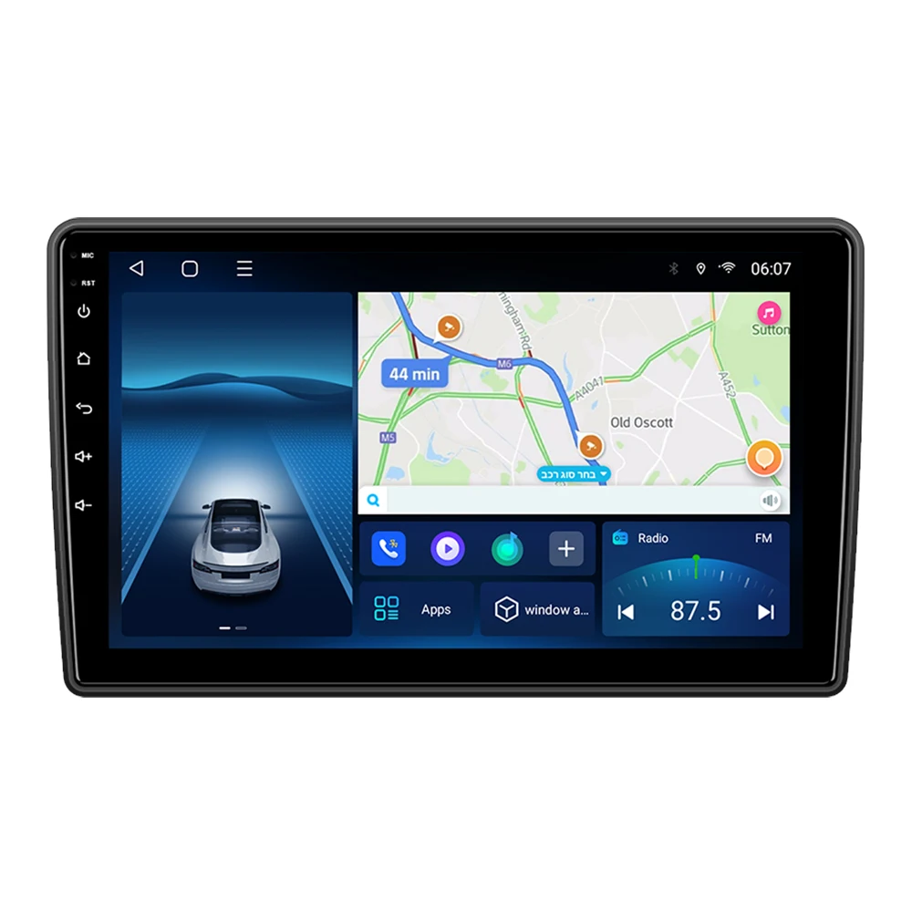 Prelingcar Android 13 для Ford Audi A4 2007-2012 лет плеер автомобильное радио мультимедийное видео Carplay навигация GPS Радио стерео