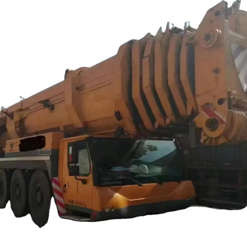 used machine Germany made Liebherr ltm1500 500ton Truck crane Original Germany made mobile crane 500t