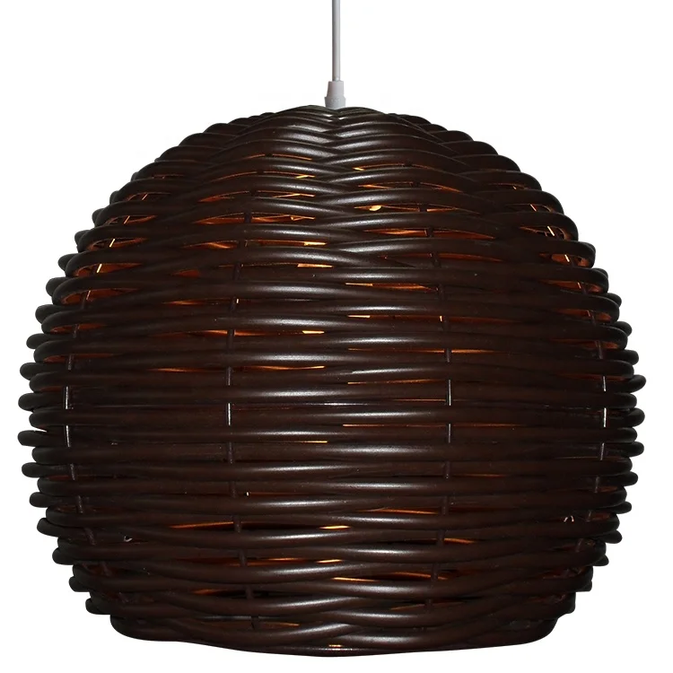 
plastic weaving pendant lamp 