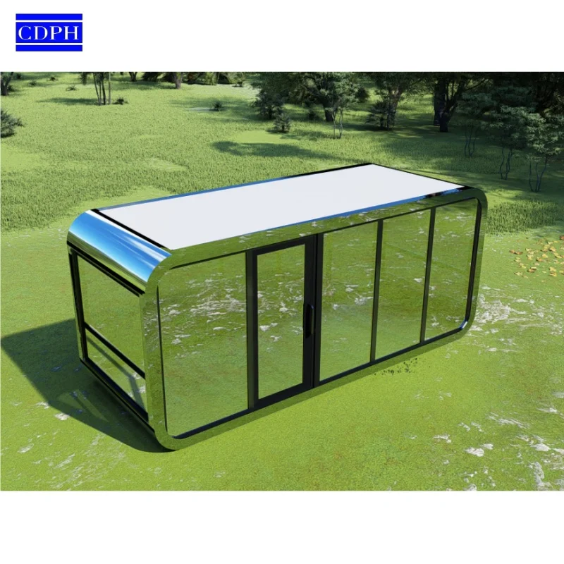 Mobile Hotel Detachable Apple Barn Steel Structure Mobile Homes House Apple Cabin For Sale