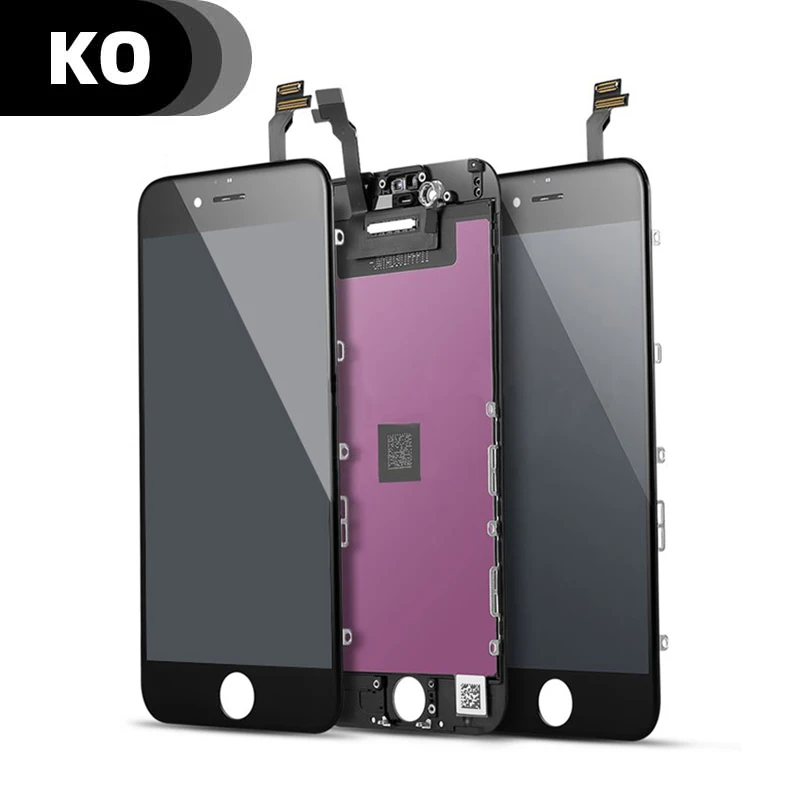  Замена дисплея для iphone 6 lcd сенсорный дигитайзер экран pantallas ekran Белый Черный