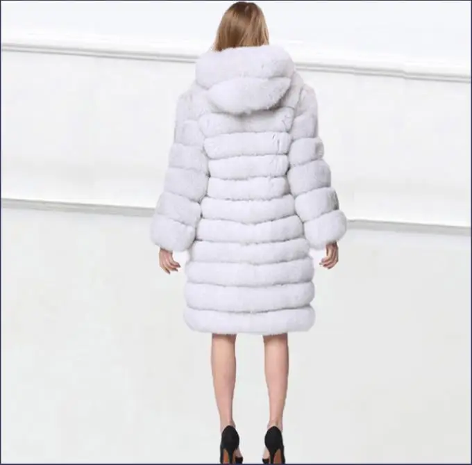 New Products Imitation Mink Fur Coat Hat look thin Fur Coat Clothing Sexy Fur Coat