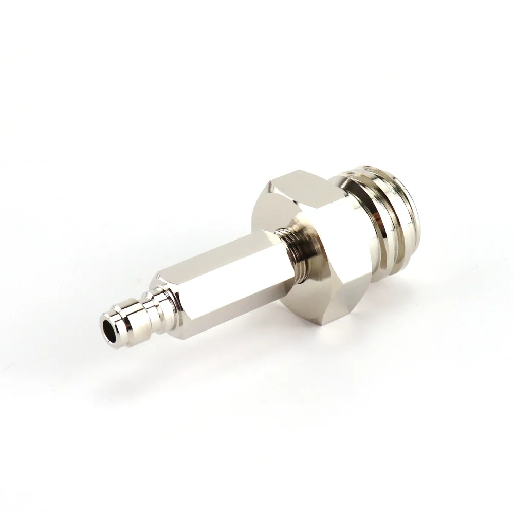 Soda Stream / Soda Club Fizzy (TR21-4 Thread) To External Large Co2 Tank Adapte  With Quick Disconnect Connector